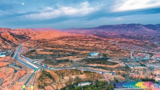 景电水利风景区五佛寺主题公园..